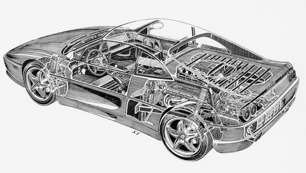 Ferrari_F355_Berlinetta_cutaway