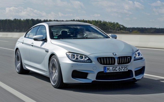2014-BMW-M6-Gran-Coupe-front-three-quarters-in-motion